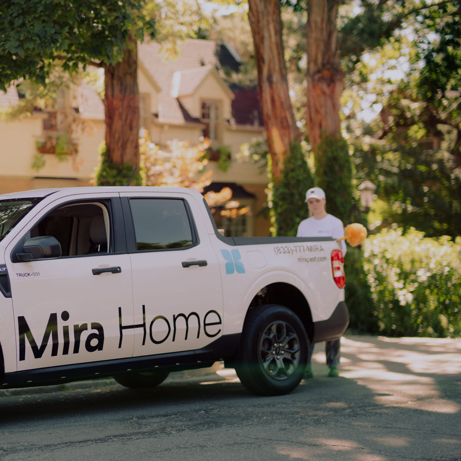 Mira Home technician vehicle