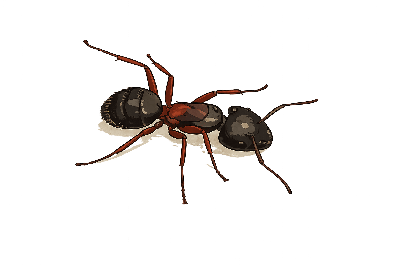 Illustration of an ant