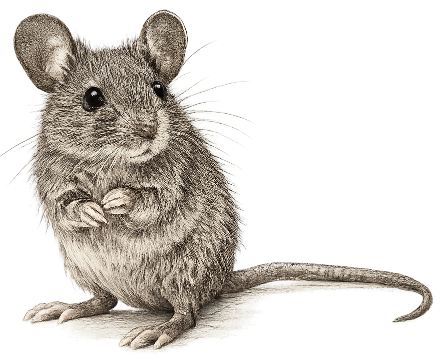 sketch of a mouse